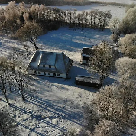 Nyaraló Alte Wassermuehle Ganzes Haus Börm